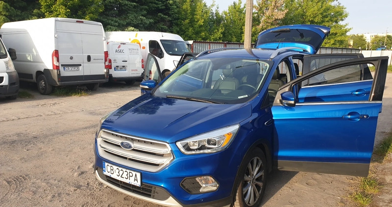 Ford Escape cena 65400 przebieg: 102000, rok produkcji 2017 z Bydgoszcz małe 154